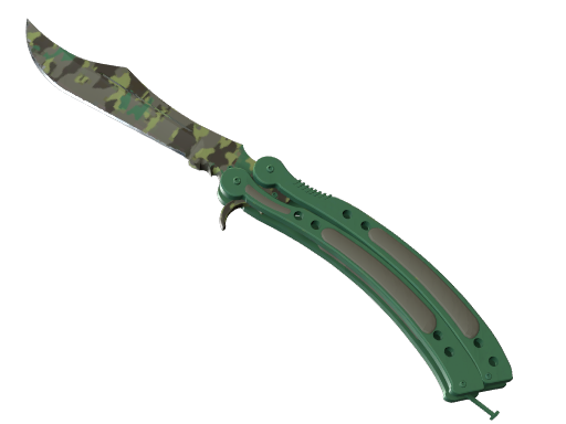 ★ Butterfly Knife | Boreal Forest skin modal