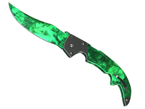 ★ Falchion Knife | Gamma Doppler Emerald - skin modal