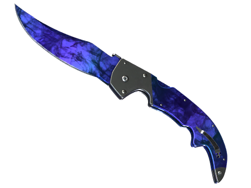 ★ Falchion Knife | Doppler Sapphire skin modal