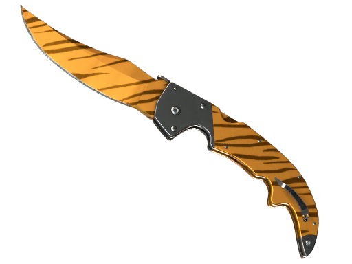 ★ Falchion Knife | Tiger Tooth - skin modal