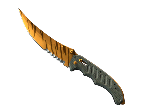 ★ Flip Knife | Tiger Tooth skin modal