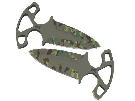 ★ Shadow Daggers | Boreal Forest - skin modal