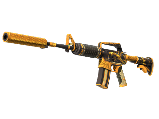 M4A1-S | Golden Coil - skin modal